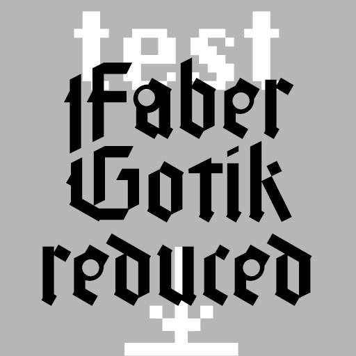 ingoFont Faber Gotic