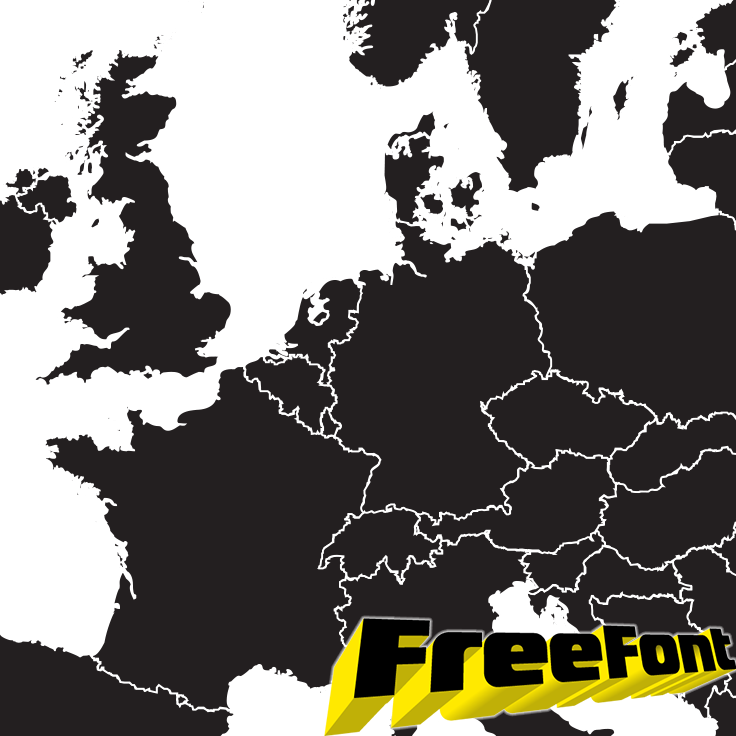 ingoFont Countries of Europe