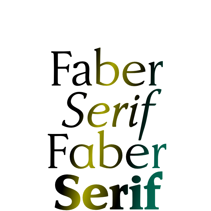 ingoFont Faber Serif