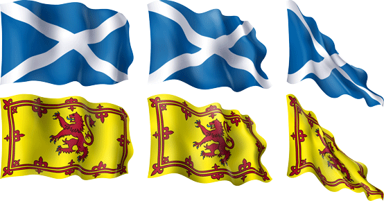 Flaggen von Schottland