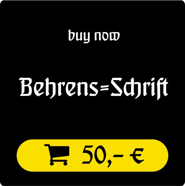 buy ingoFont Behrens-Schrift now