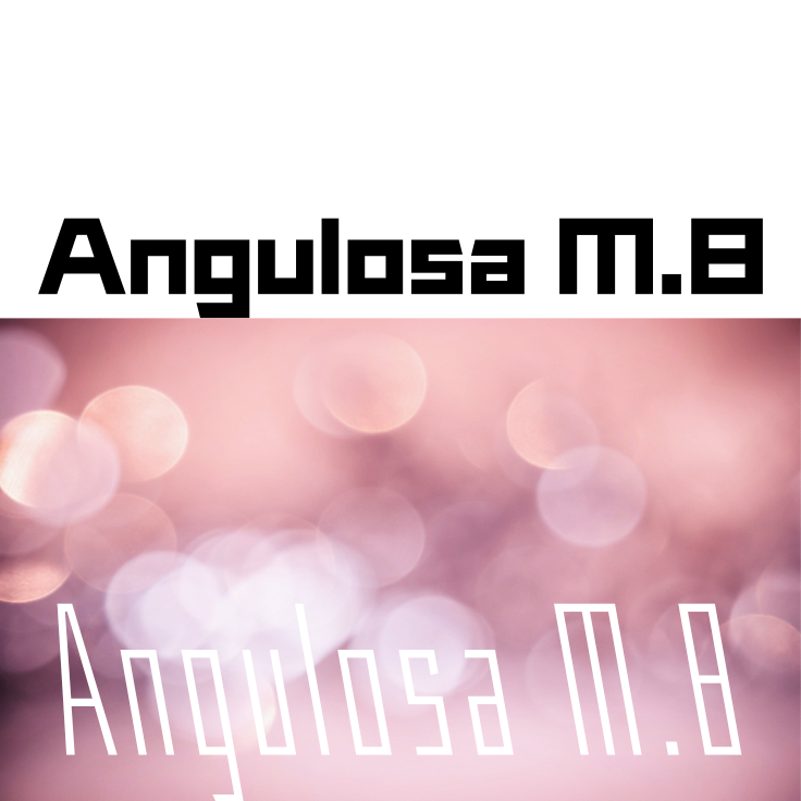 ingoFont Angulosa M.8