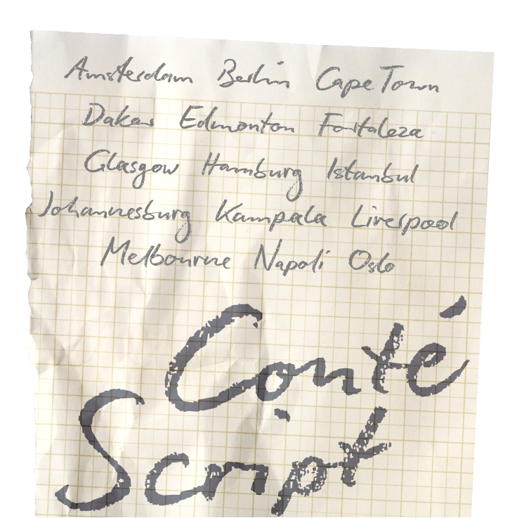 ingoFont Conté Script