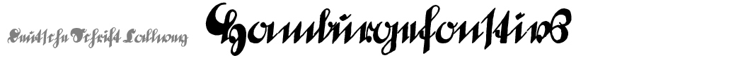 Deutsche Schrift Callwey script font