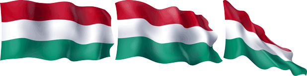 Flagge von Ungarn