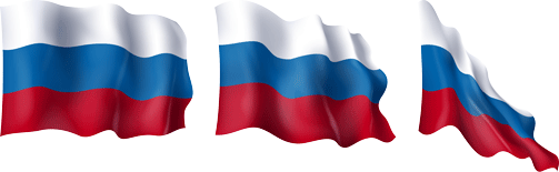 Flagge von Russland
